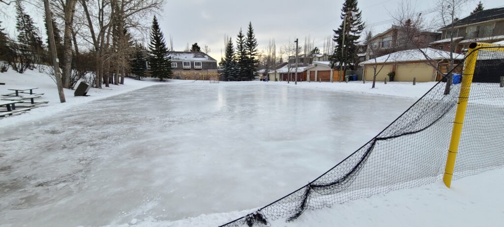 Ice Rink Now Ready